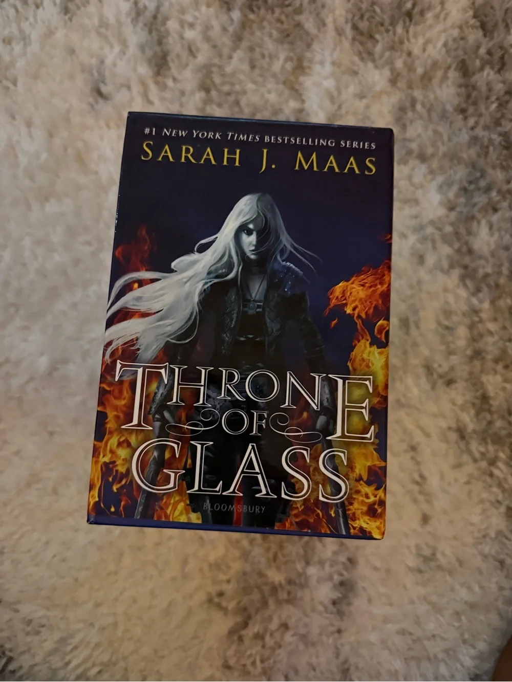 Throne of Glass original series by Sarah J Maas.